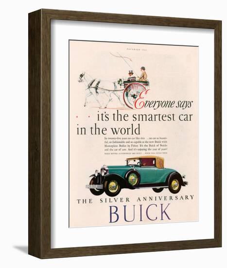 GM Buick - Is the Smartest Car-null-Framed Art Print