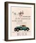 GM Buick - Is the Smartest Car-null-Framed Art Print