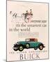 GM Buick - Is the Smartest Car-null-Mounted Art Print