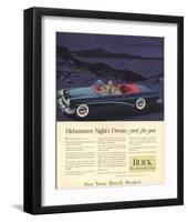 GM Buick - Just for You-null-Framed Art Print