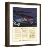 GM Buick - Just for You-null-Framed Art Print