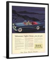 GM Buick - Just for You-null-Framed Art Print