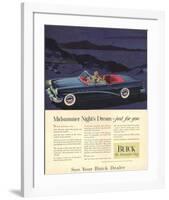 GM Buick - Just for You-null-Framed Art Print