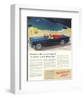 GM Buick-Lends a Lit to Travels-null-Framed Art Print