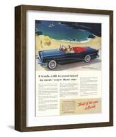 GM Buick-Lends a Lit to Travels-null-Framed Art Print