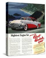 GM Buick-Mightiest Engine Yet-null-Stretched Canvas