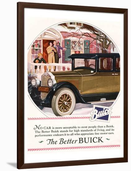 GM Buick - More Acceptable-null-Framed Premium Giclee Print
