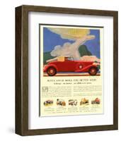 GM Buick - More & Better Miles-null-Framed Art Print