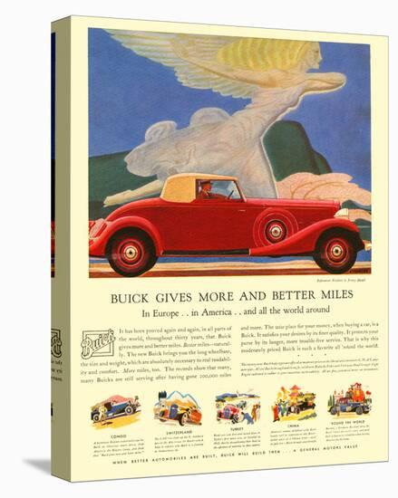 GM Buick - More & Better Miles-null-Stretched Canvas