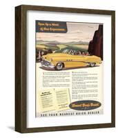 GM Buick - New Experience-null-Framed Art Print