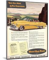 GM Buick - New Experience-null-Mounted Art Print