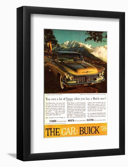 GM Buick - Own a Lot of Future-null-Framed Art Print