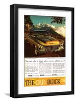 GM Buick - Own a Lot of Future-null-Framed Art Print