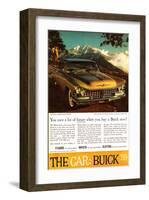 GM Buick - Own a Lot of Future-null-Framed Art Print