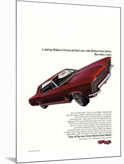 GM Buick Riviera Gran Sport-null-Mounted Premium Giclee Print