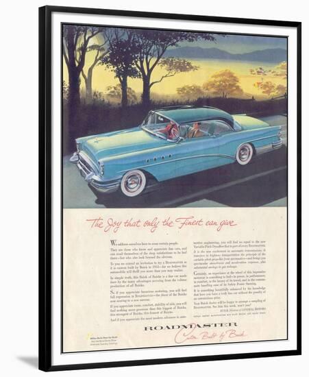 GM Buick - Roadmaster-null-Framed Premium Giclee Print