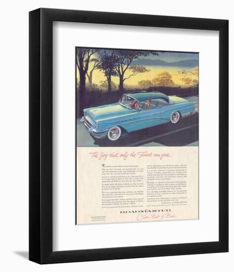 GM Buick - Roadmaster-null-Framed Art Print