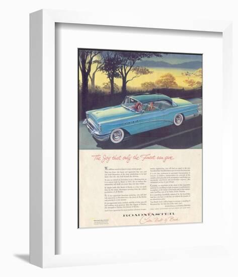 GM Buick - Roadmaster-null-Framed Art Print