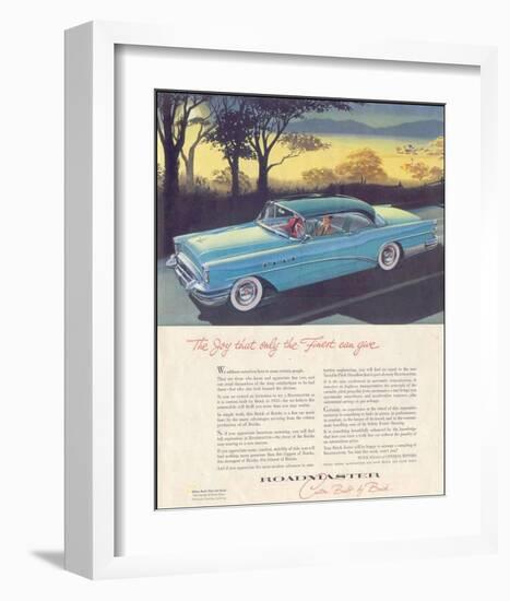 GM Buick - Roadmaster-null-Framed Art Print