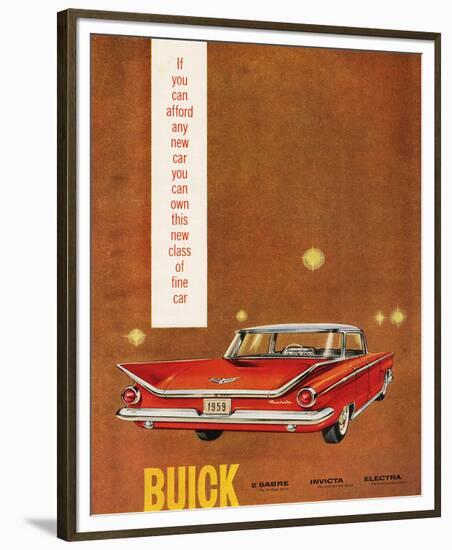 GM Buick Sabre Invicta Electra-null-Framed Premium Giclee Print