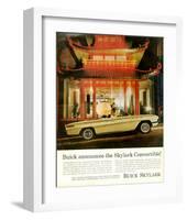 GM Buick Skylark Convertible-null-Framed Art Print