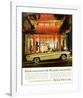 GM Buick Skylark Convertible-null-Framed Art Print