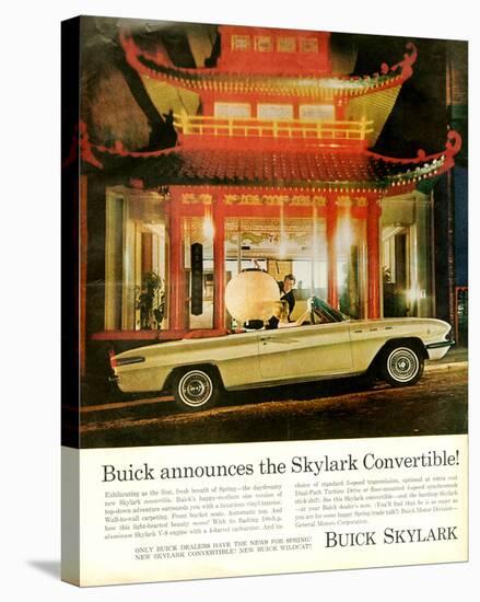 GM Buick Skylark Convertible-null-Stretched Canvas