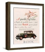 GM Buick - Sparkle of Color-null-Framed Art Print