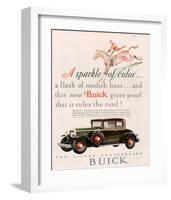 GM Buick - Sparkle of Color-null-Framed Art Print