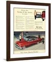 GM Buick - Swing of the Doors-null-Framed Art Print