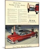 GM Buick - Swing of the Doors-null-Mounted Art Print