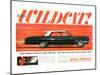 GM Buick - Wildcat Luxury Car-null-Mounted Art Print