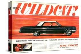 GM Buick - Wildcat Luxury Car-null-Stretched Canvas