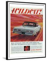 GM Buick-Wildcat Sports Car-null-Framed Premium Giclee Print