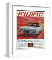 GM Buick-Wildcat Sports Car-null-Framed Art Print