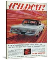 GM Buick-Wildcat Sports Car-null-Stretched Canvas