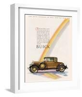 GM Buick Will Build Them-null-Framed Art Print