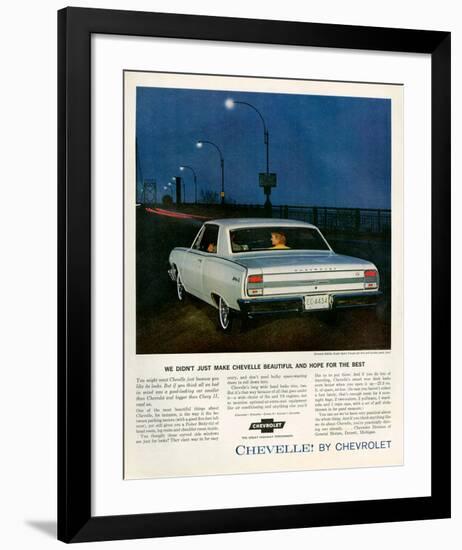 GM Chevelle By Chevrolet-null-Framed Art Print