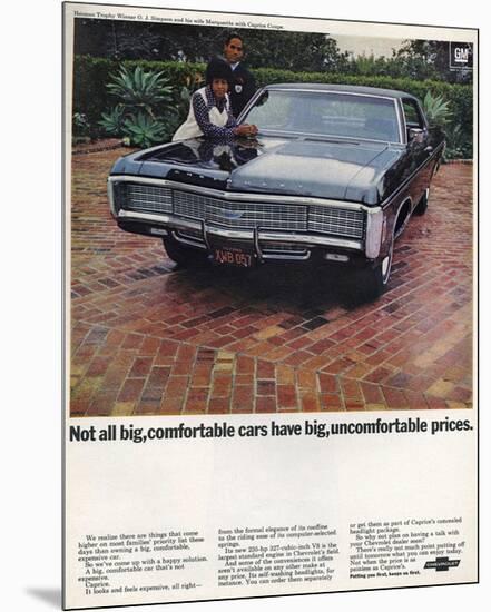 GM Chevrolet Comfortable Cars-null-Mounted Premium Giclee Print