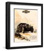 GM Chevrolet Economic Transport-null-Framed Art Print