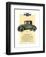 GM Chevrolet Economical Car-null-Framed Art Print
