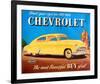 GM Chevrolet Feast Your Eyes-null-Framed Art Print