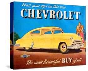GM Chevrolet Feast Your Eyes-null-Stretched Canvas