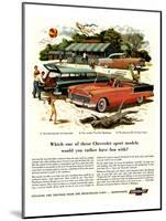 GM Chevrolet - Have Fun With-null-Mounted Art Print