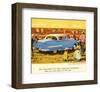 GM Chevrolet High Compression-null-Framed Art Print