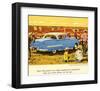 GM Chevrolet High Compression-null-Framed Art Print