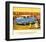 GM Chevrolet High Compression-null-Framed Art Print