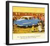 GM Chevrolet High Compression-null-Framed Art Print