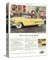 GM Chevrolet- Only Young Twice-null-Stretched Canvas