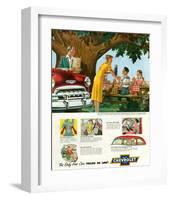 GM Chevrolet Priced So Low-null-Framed Art Print